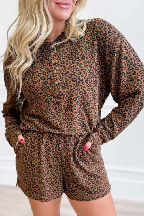 Long sleeve cheetah set eta sept