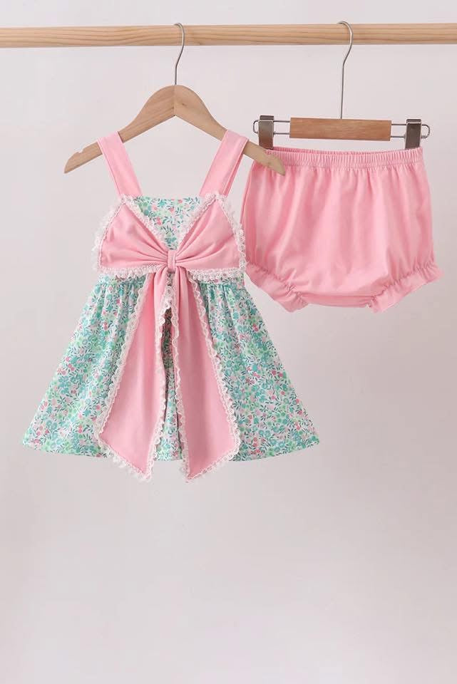 Floral bloomer set