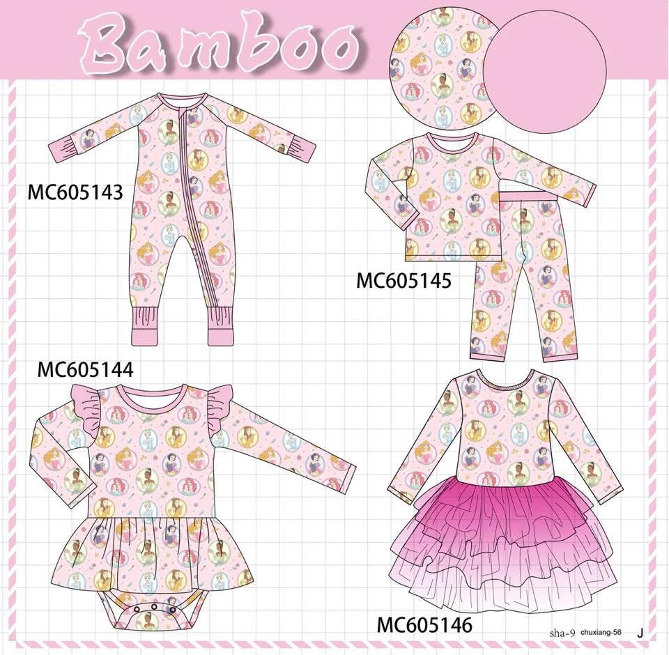 Pink princess bamboo eta nov