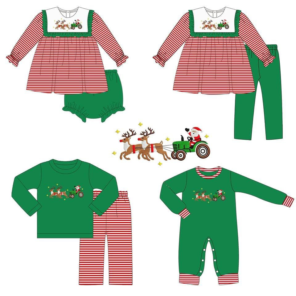 Santa tractor eta nov