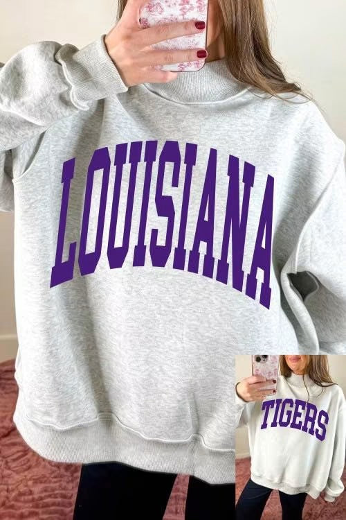 Louisiana reversible women’s sweatshirt eta August