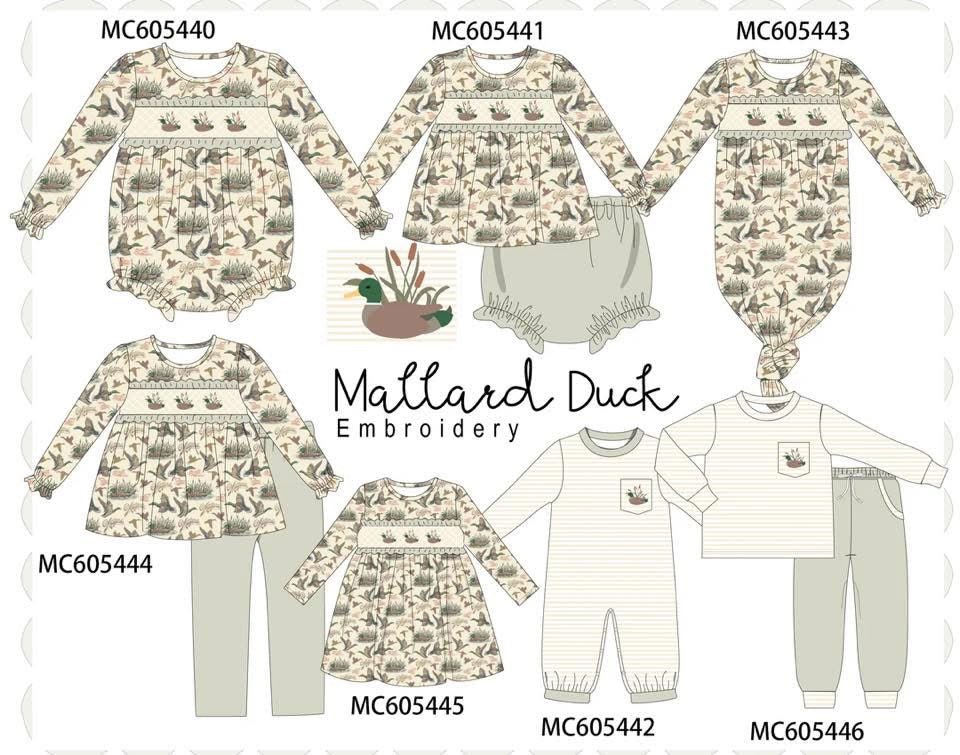 Mallard duck eta Nov