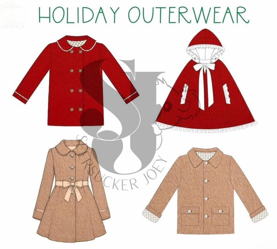 Holiday outerwear ETA NOV