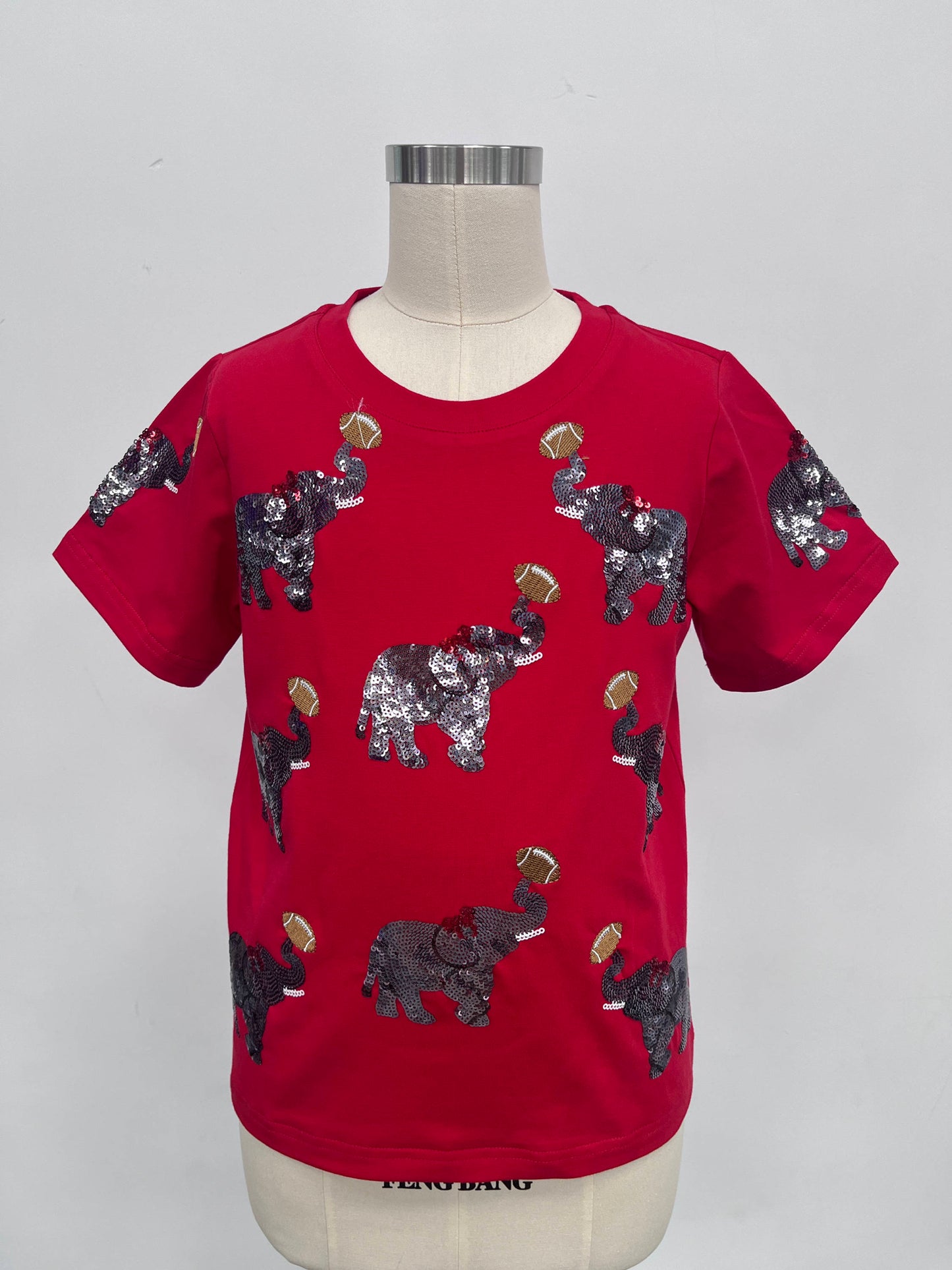 Elephant sequin tee