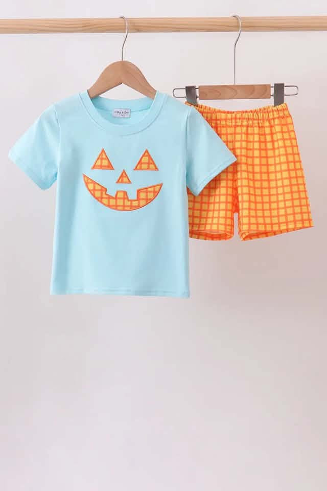Blue Jack o lantern