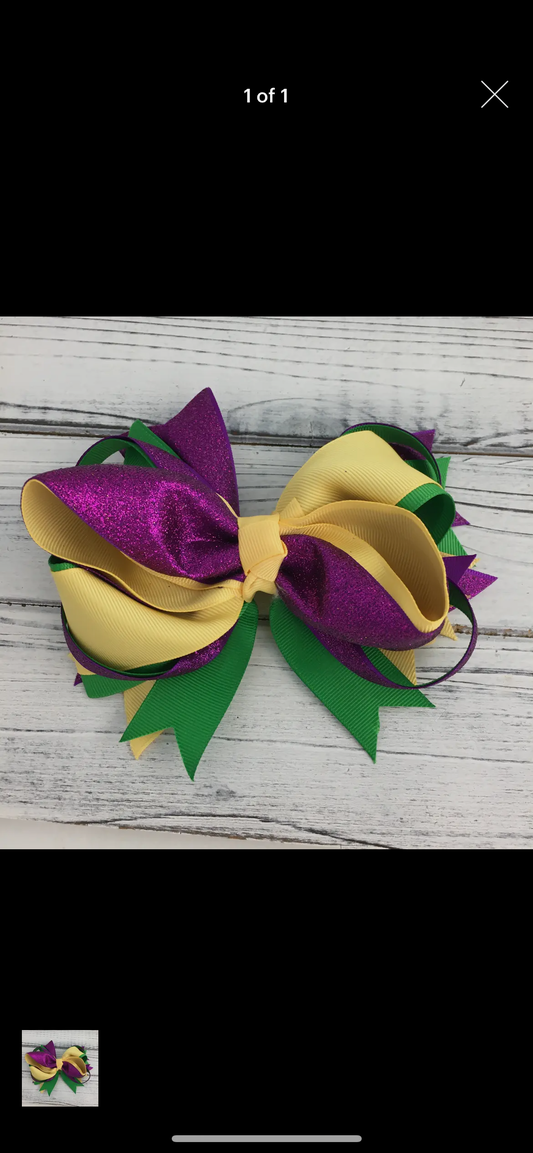 Mardi Gras Bows