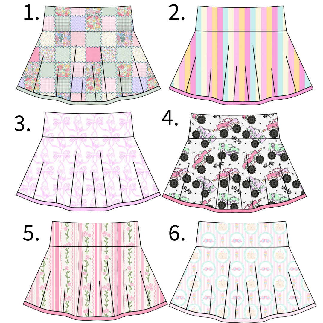 Summer skorts