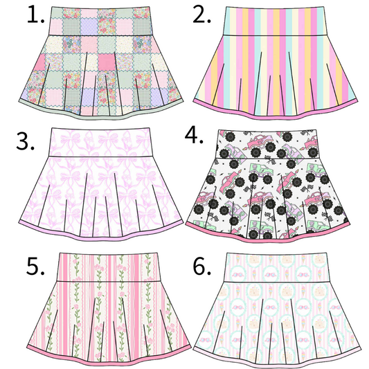 Summer skorts
