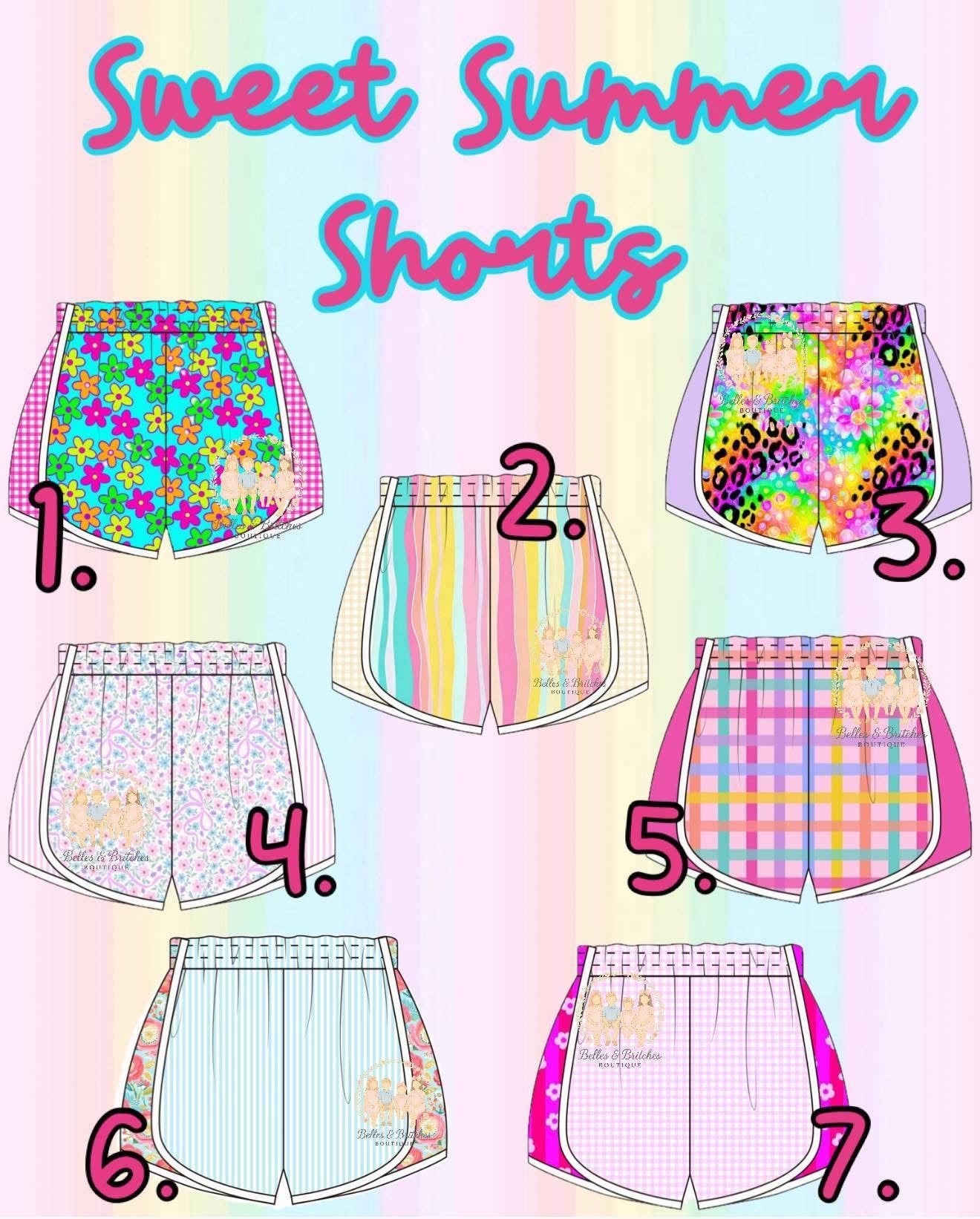 Sweet Summer Shorts ETA JULY