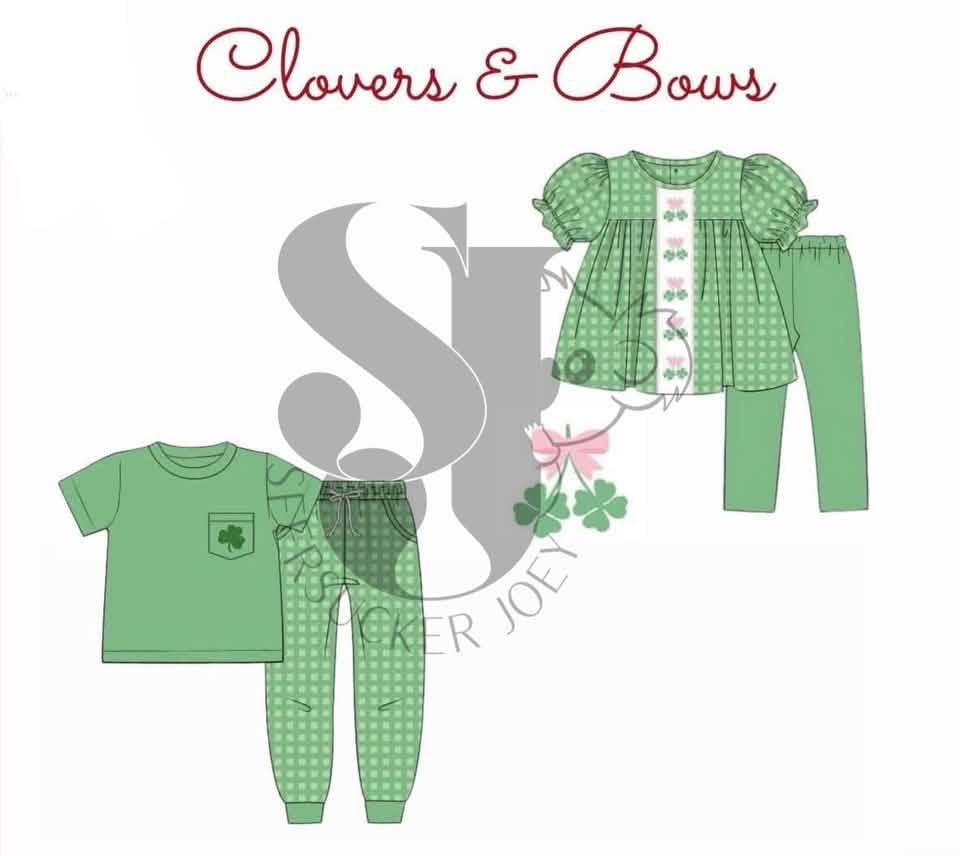 Clovers and bows eta Jan