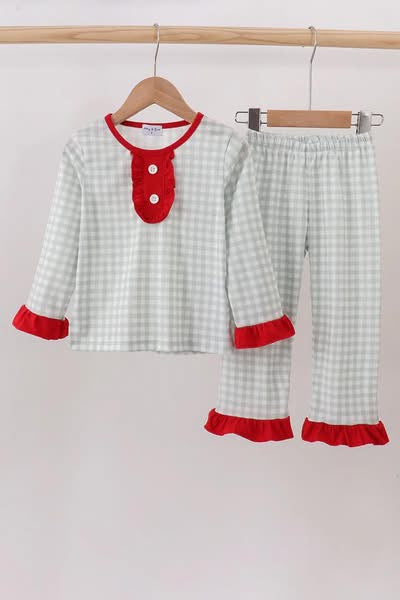 Gingham pjs