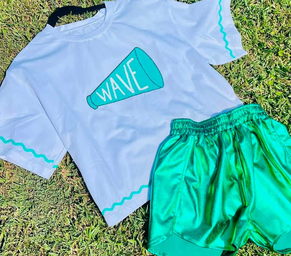 Roll wave custom tee