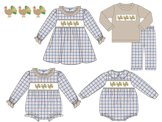$23 Christmas PO Plaid Turkey ETA Oct