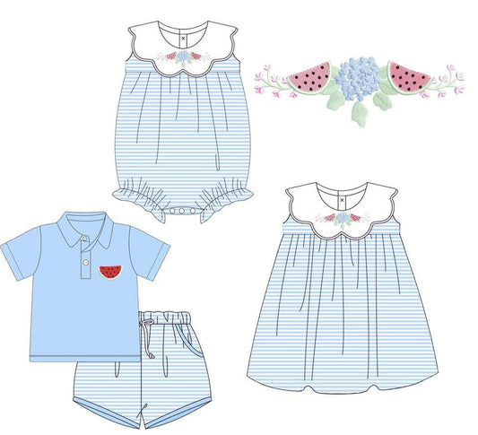Watermelon floral eta August