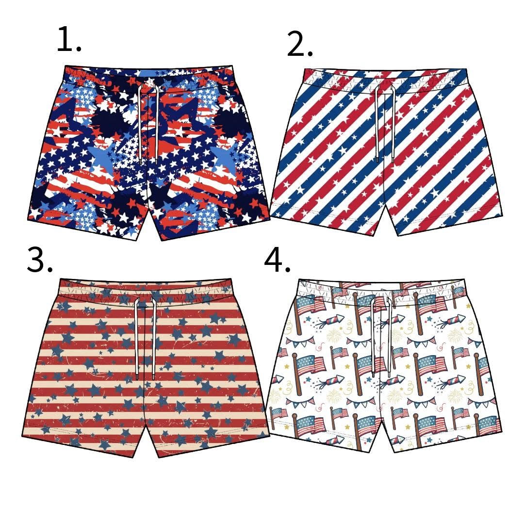 Fourth athletic shorts eta June