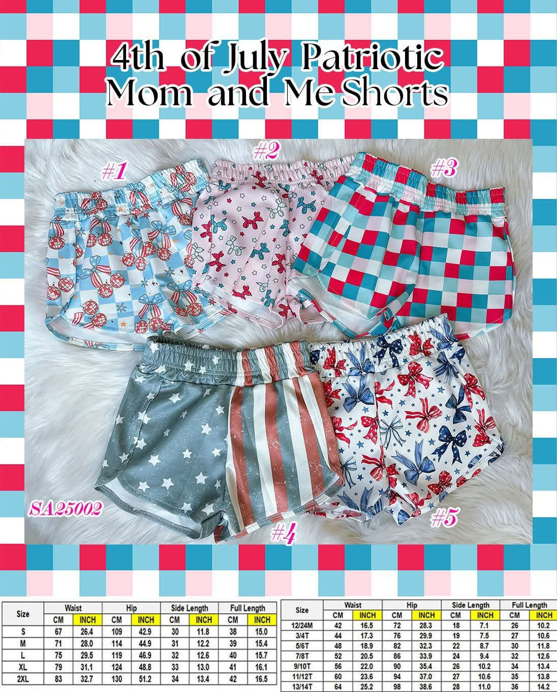 patriotic shorts eta June