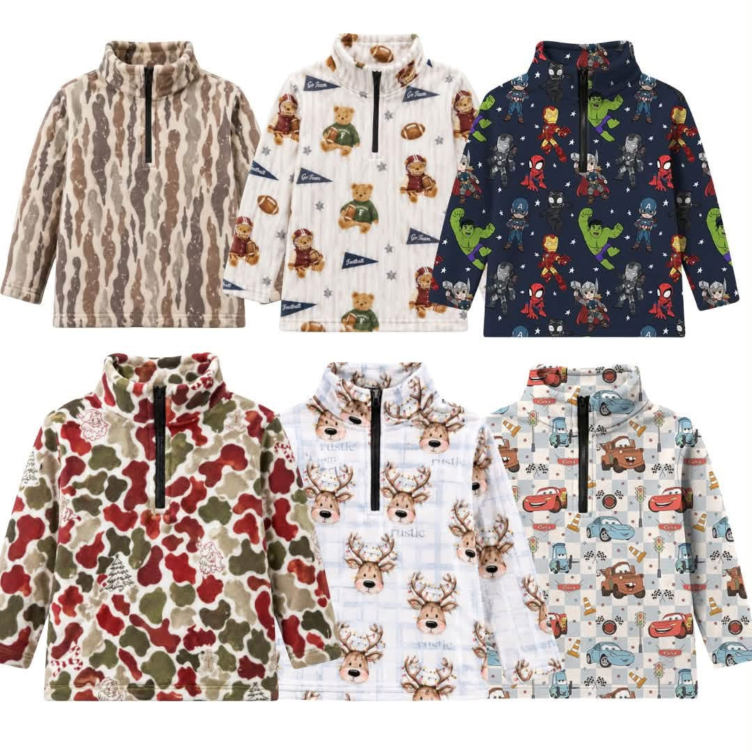 Fleece Quarter Zip ETA Nov