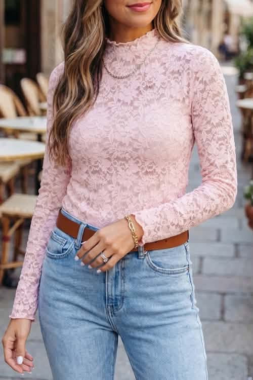 Pink Lace Top ETA Oct