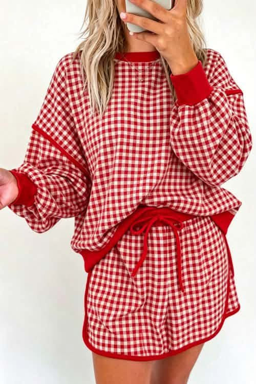 Red Gingham Set ETA Oct