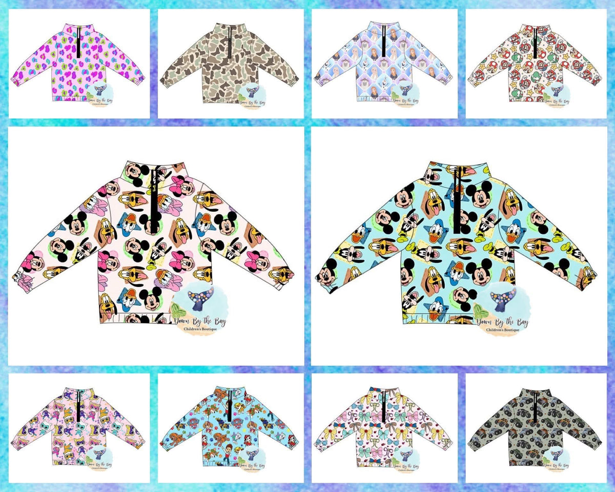 Plush Quarter Zip ETA December