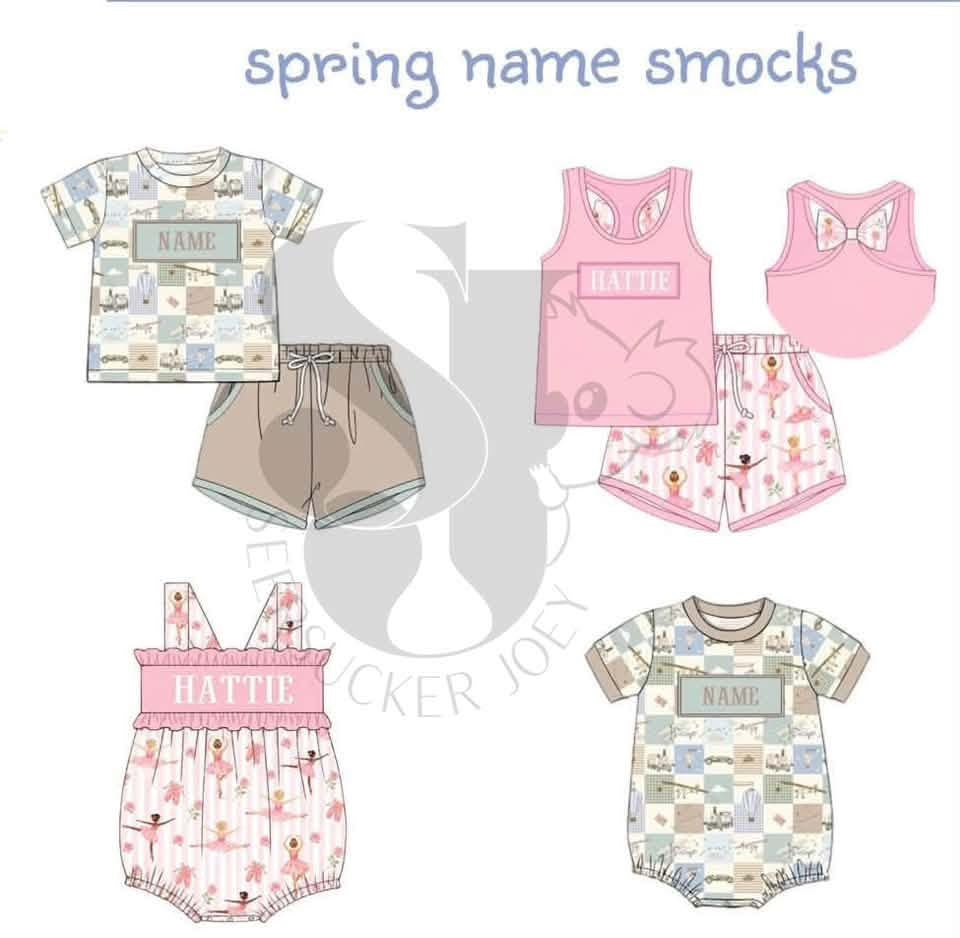 Spring name smock eta late April