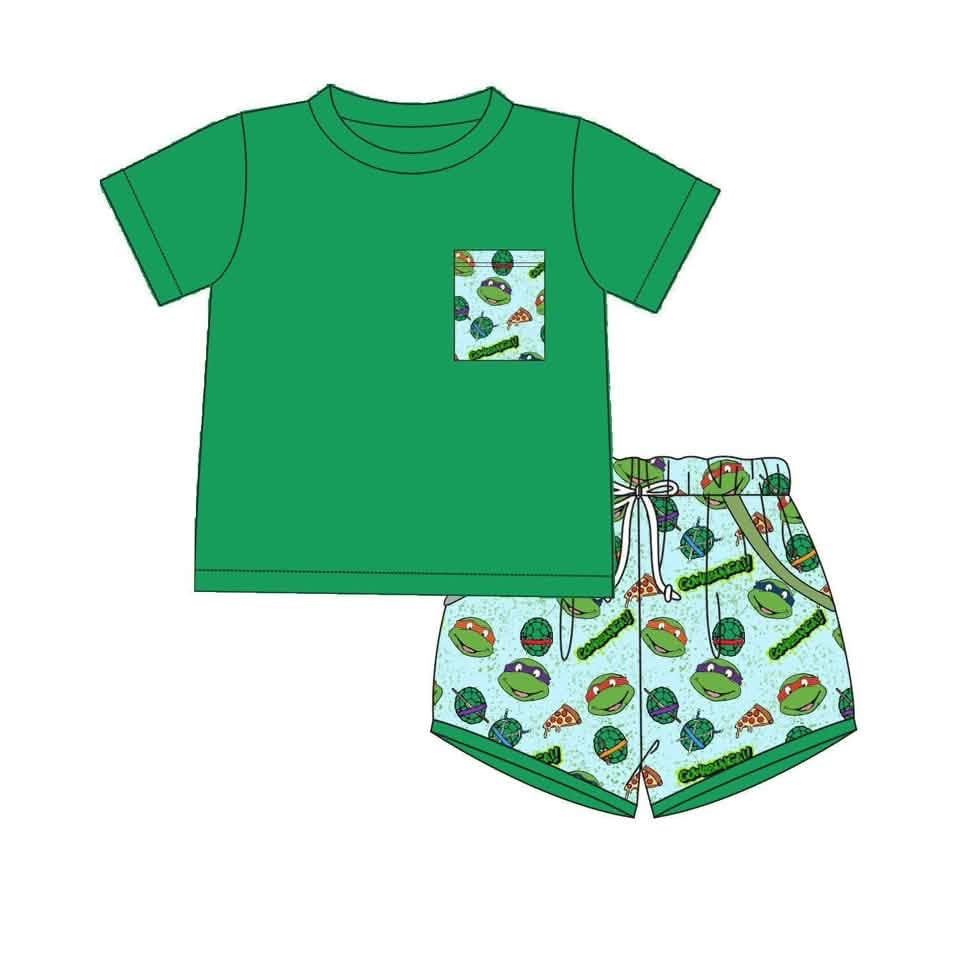 Green ninja eta march