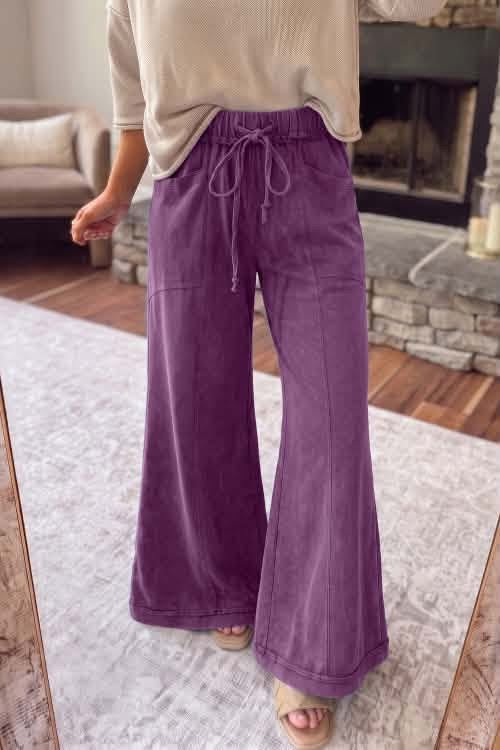Plum pants