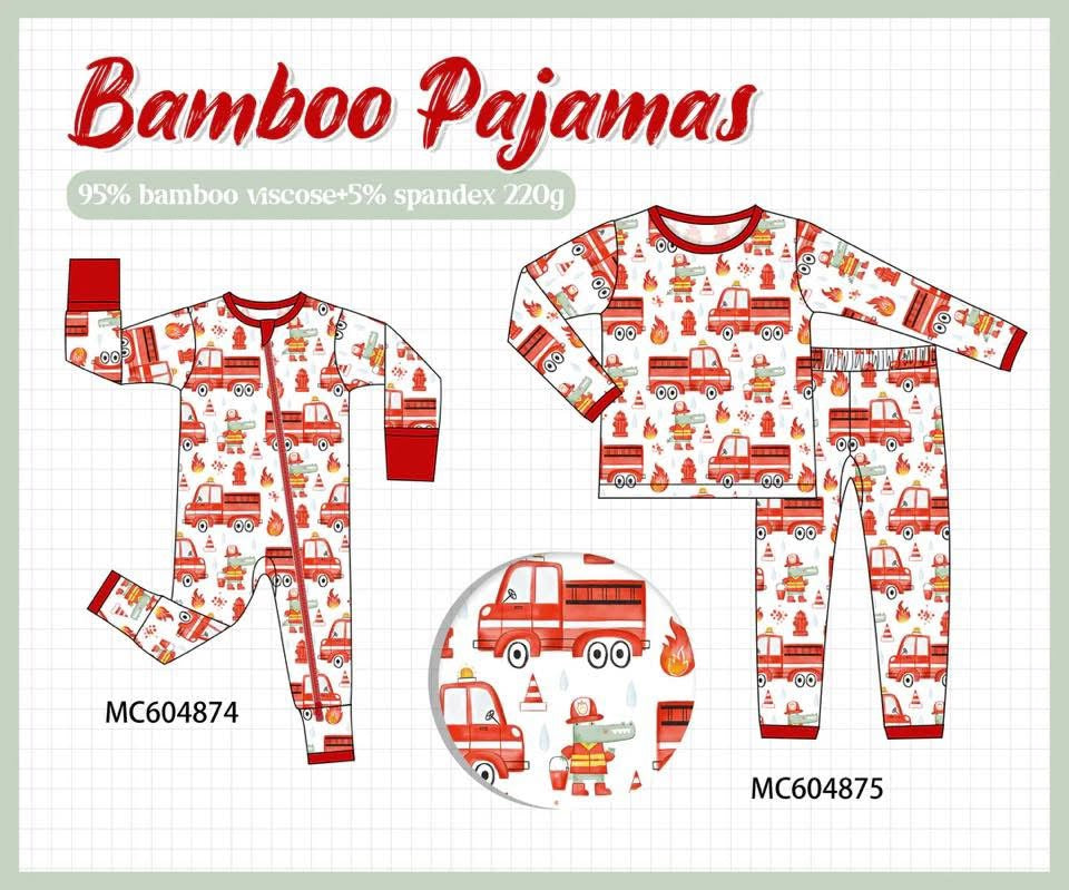 Fire truck bamboo eta sept