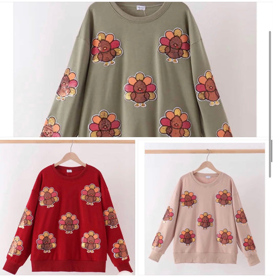 Sequin Turkey ETA Oct