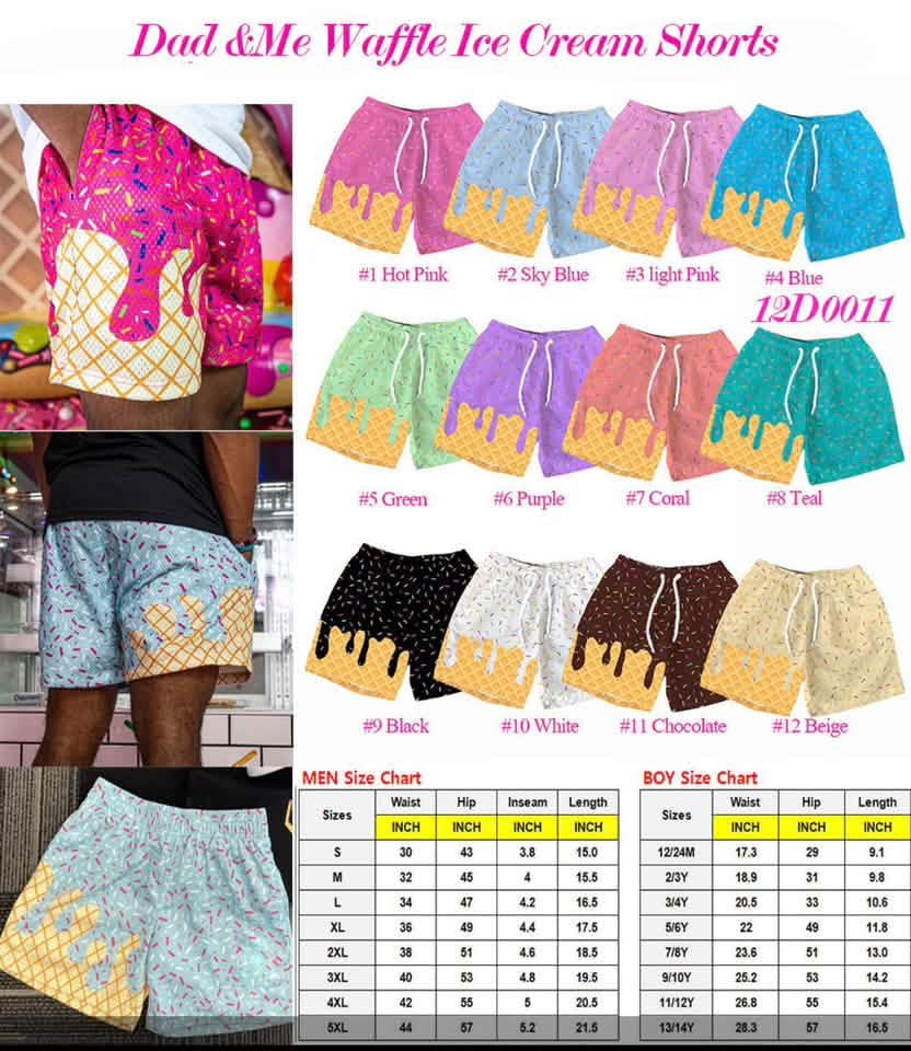 Ice cream shorts eta Dec