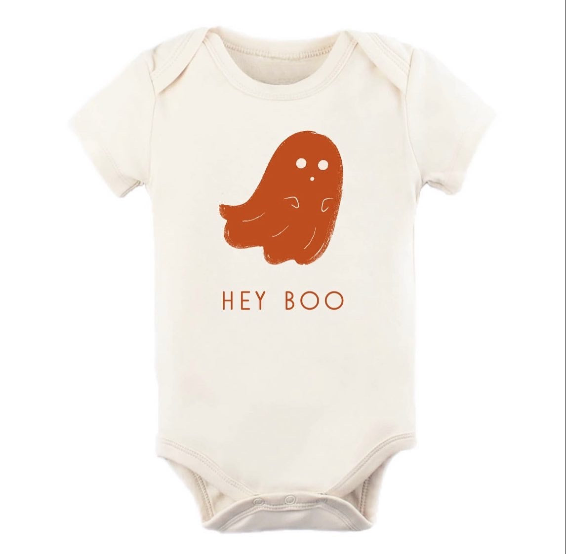 Hey Boo Ghost Organic Cotton Onesie